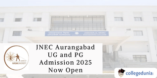 JNEC Aurangabad UG and PG Admission 2025 Open; Check Course Fee and Eligibility Criteria Here